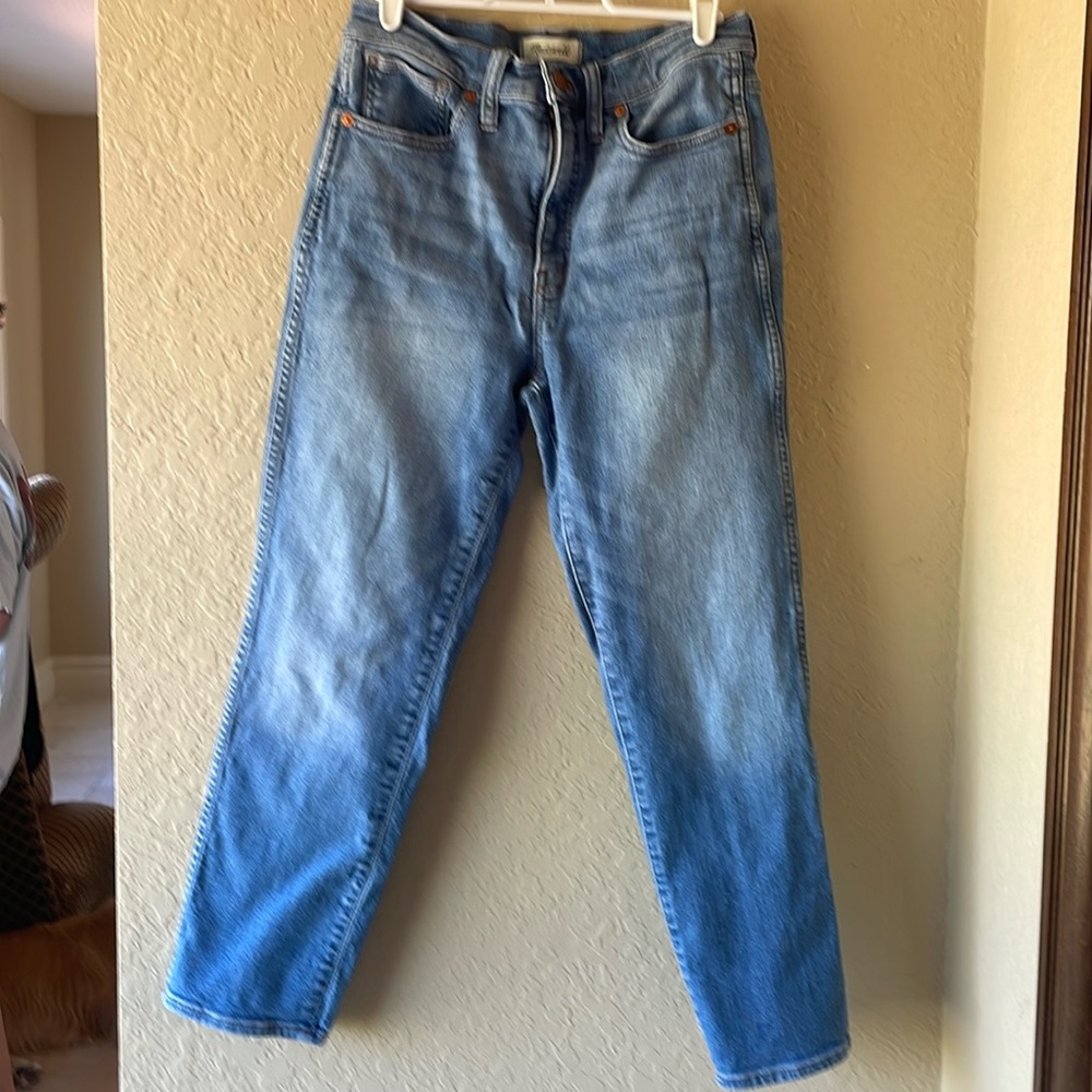 Madewell high-rise cropped jeans